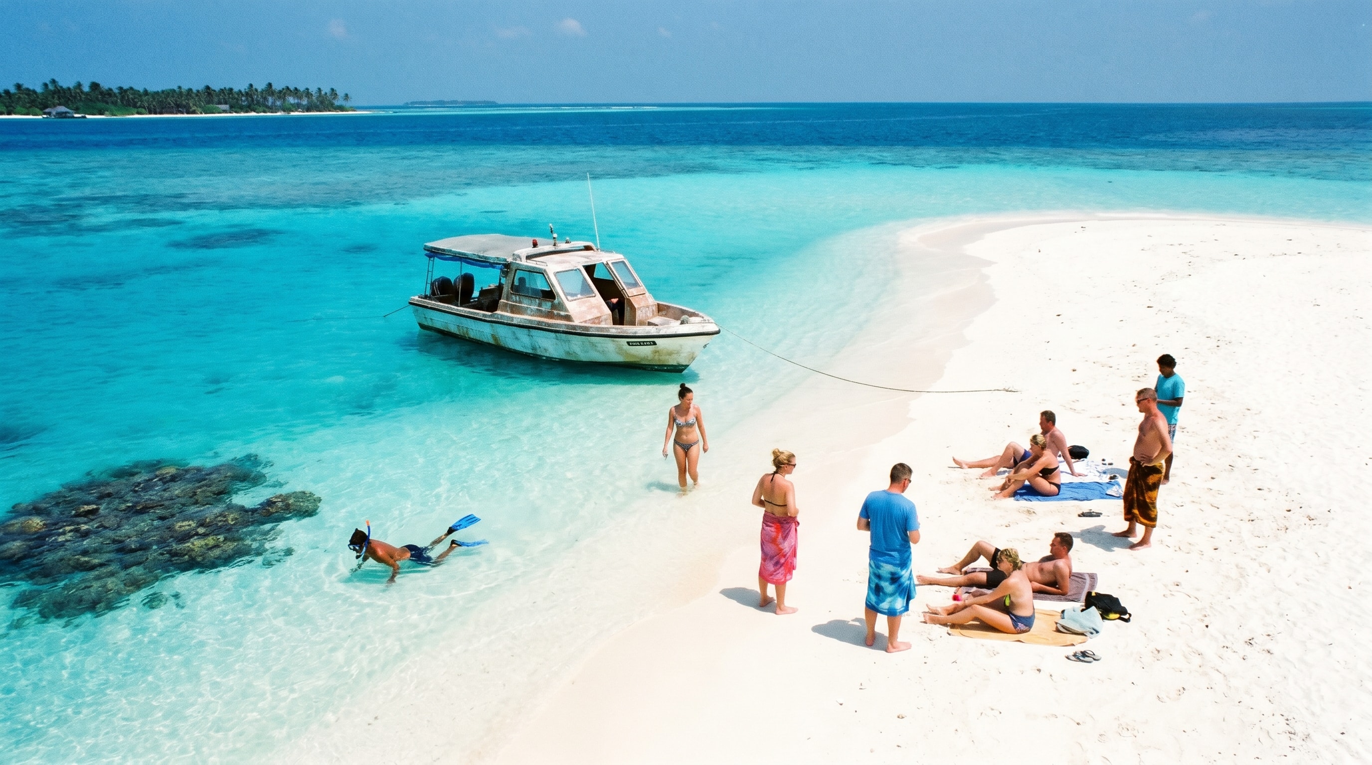 Arrival in Male & Speedboat to Maafushi