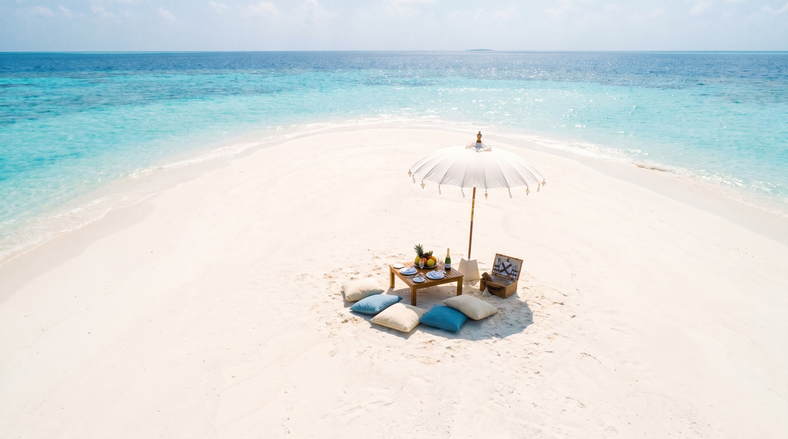 Private Sandbank Picnic & Couples Spa