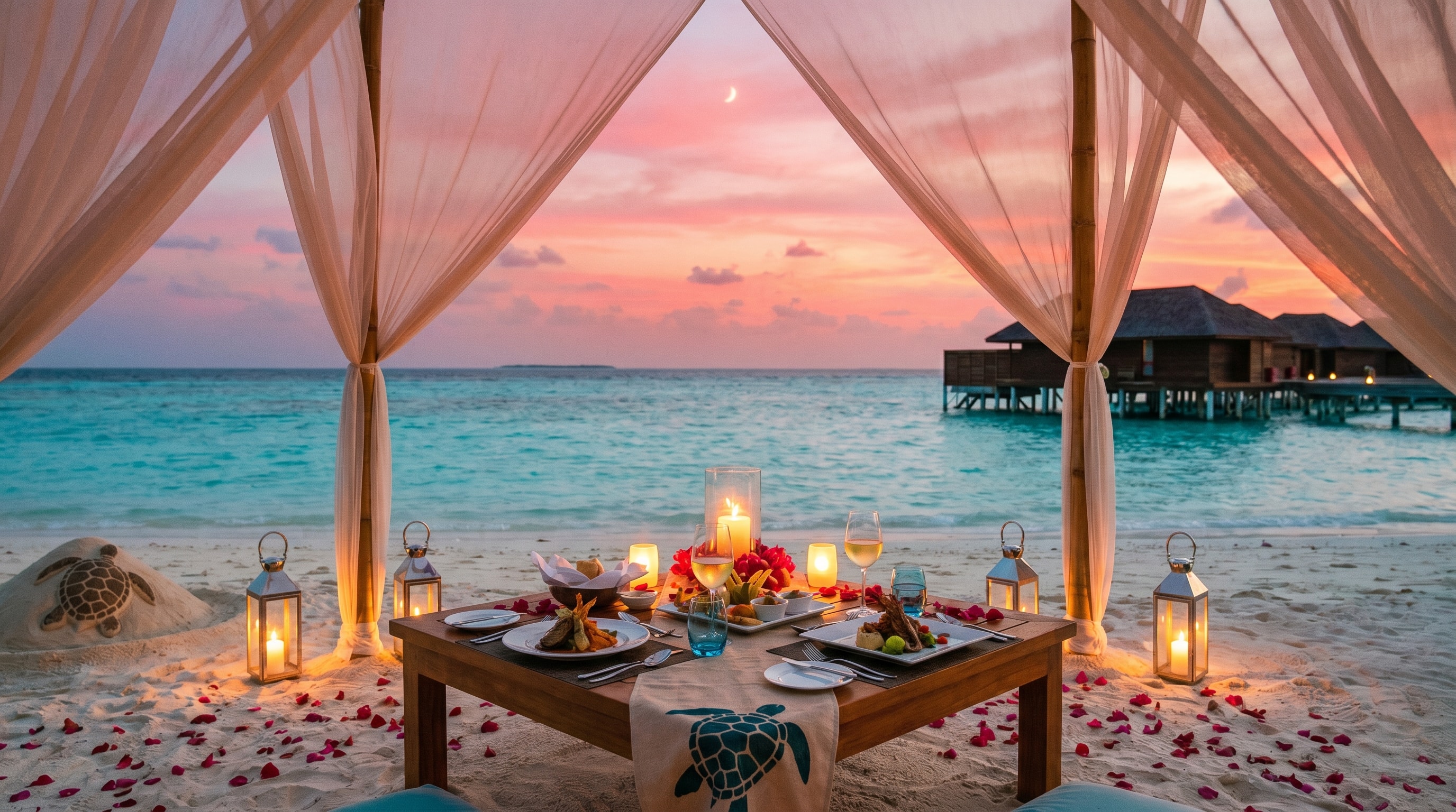 Turtle Snorkel & Candlelit Beach Dinner