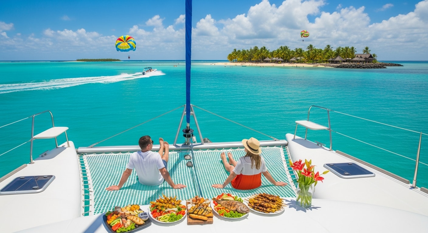 Île aux Cerfs Catamaran Cruise & Water Sports