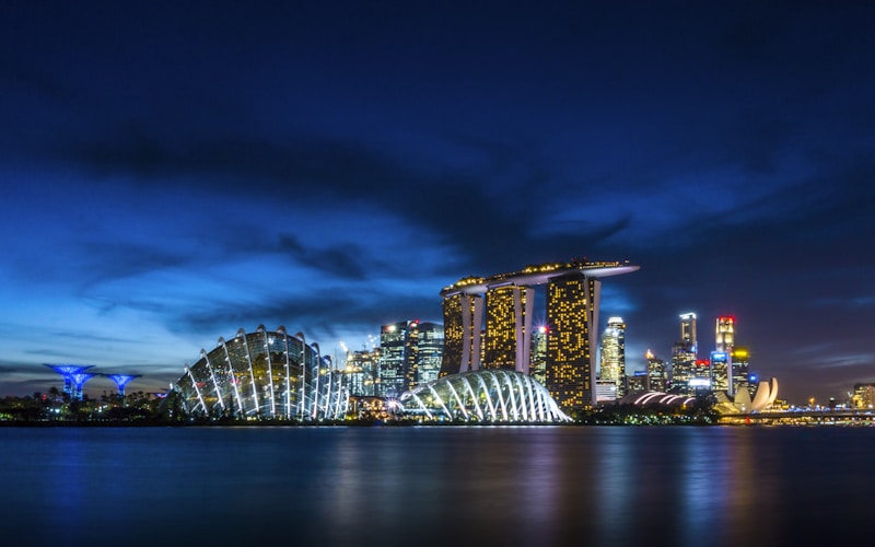 Arrival in Singapore & Marina Bay Evening