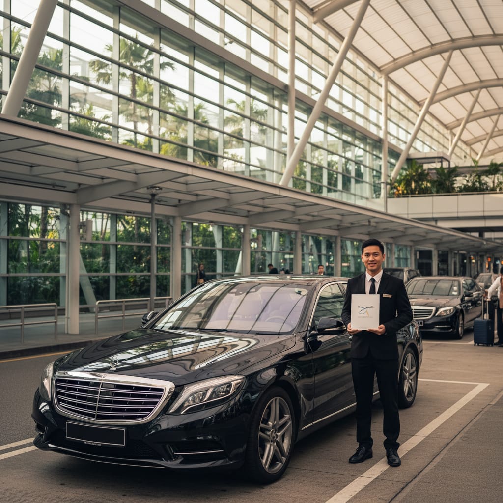 Arrival in Singapore