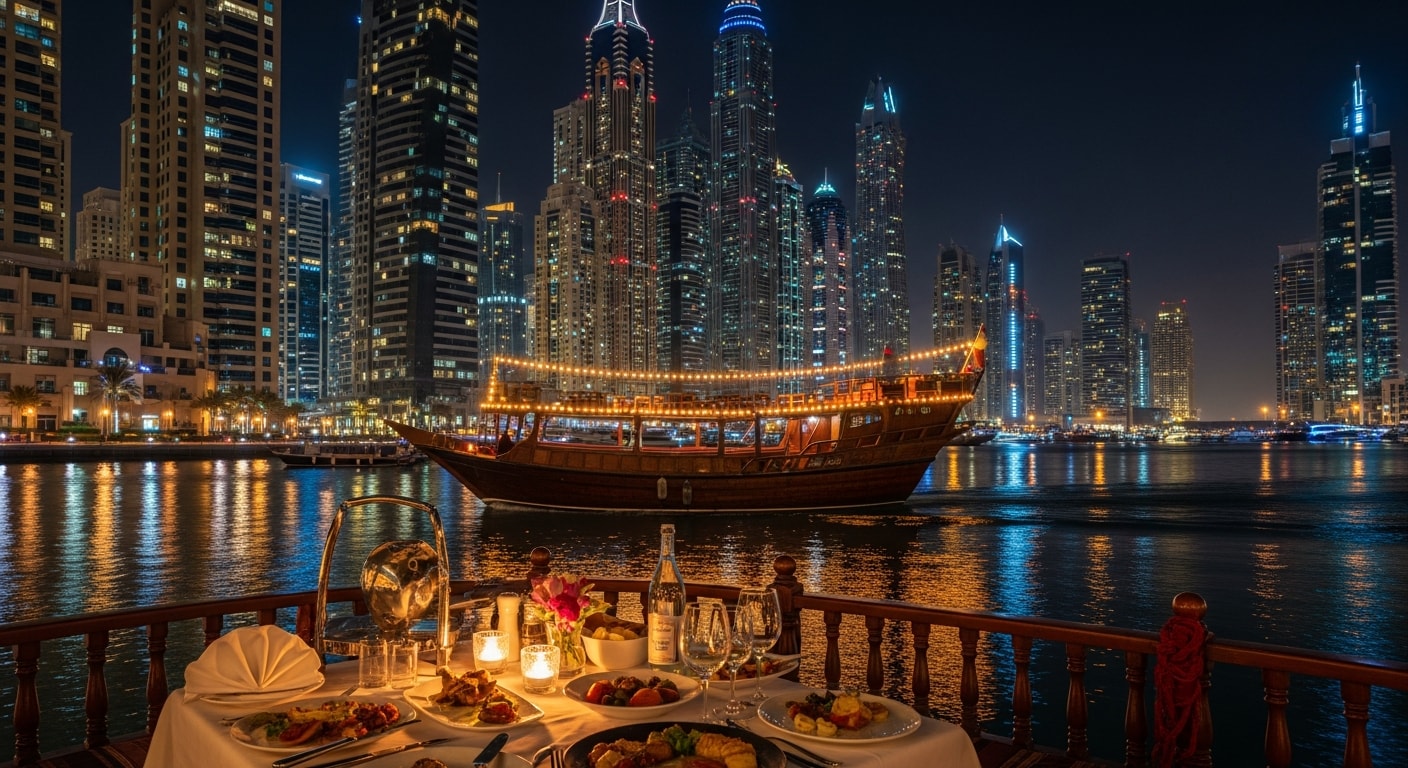 Dubai Marina Dhow Cruise