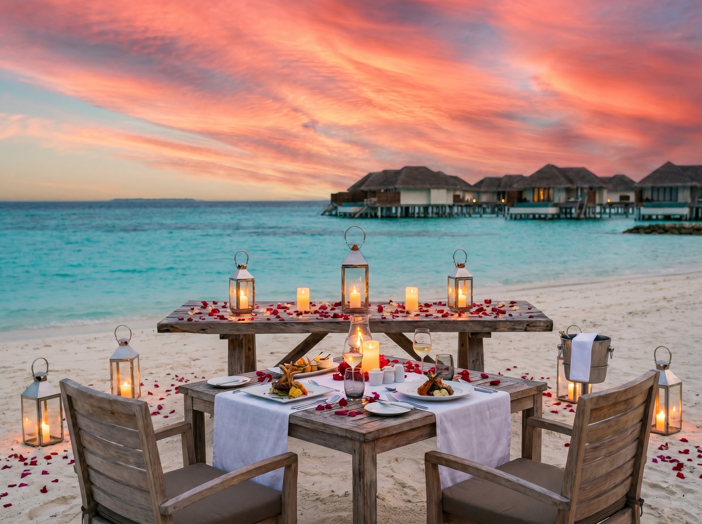 Private Candlelit Beach Dinner