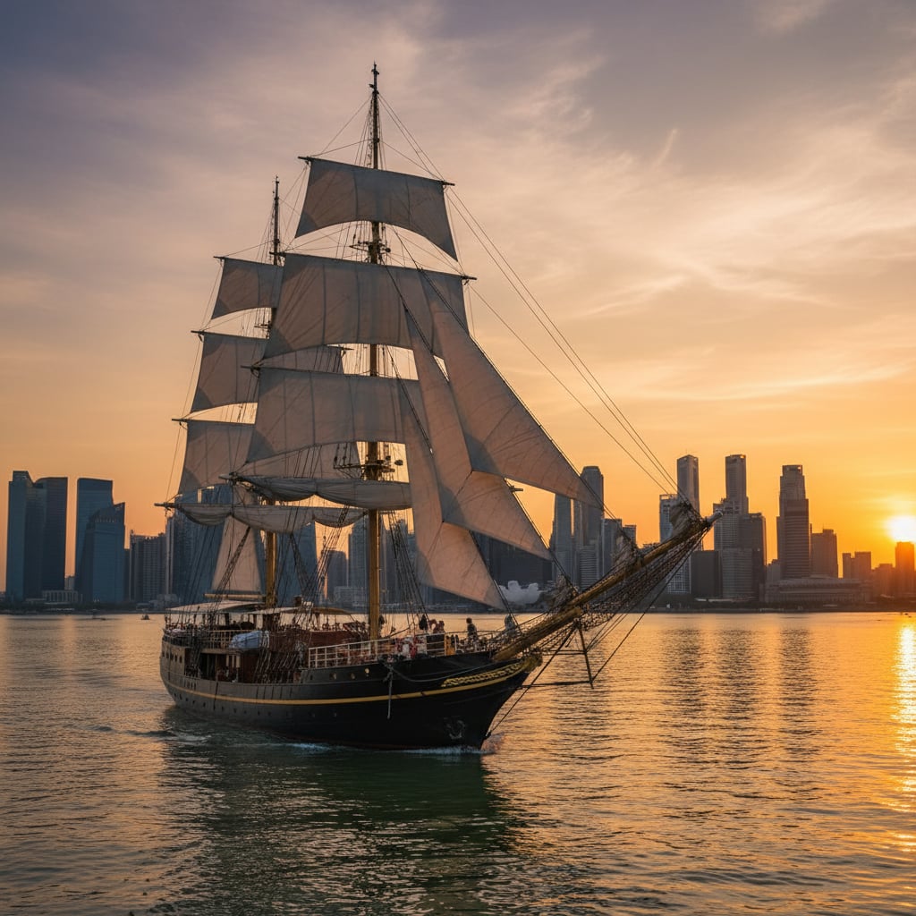 Royal Albatross Sunset Sail
