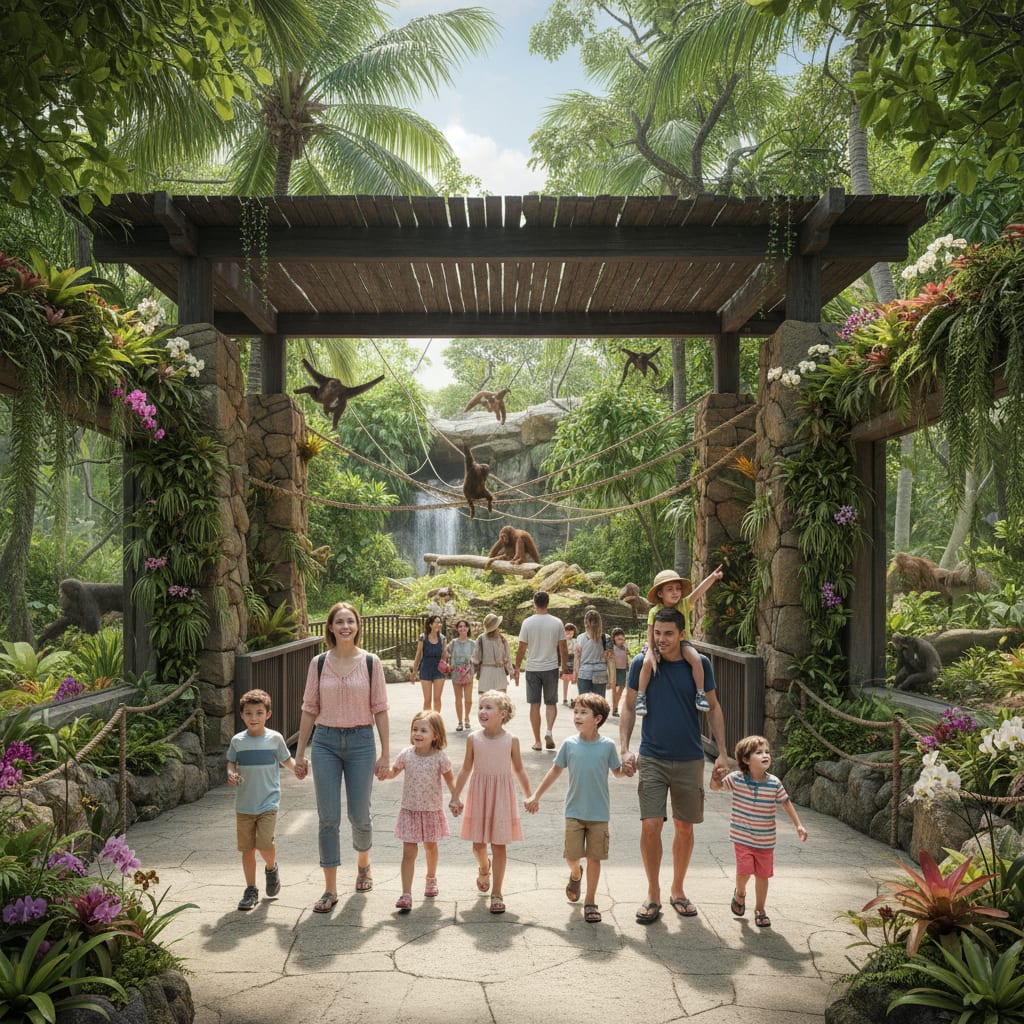 Singapore Family Fun - 3 Nights 4 Days Zoo & Universal Studios Package 1