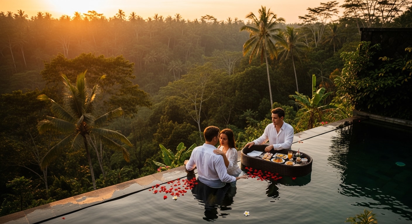 Bali Honeymoon Package - 6 Nights 7 Days Ubud & Jimbaran Romance