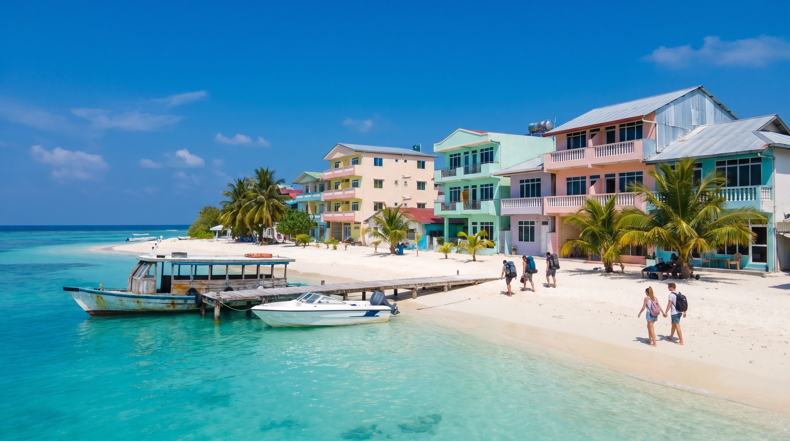 Maldives Budget Package - 3 Nights 4 Days Maafushi Local Island