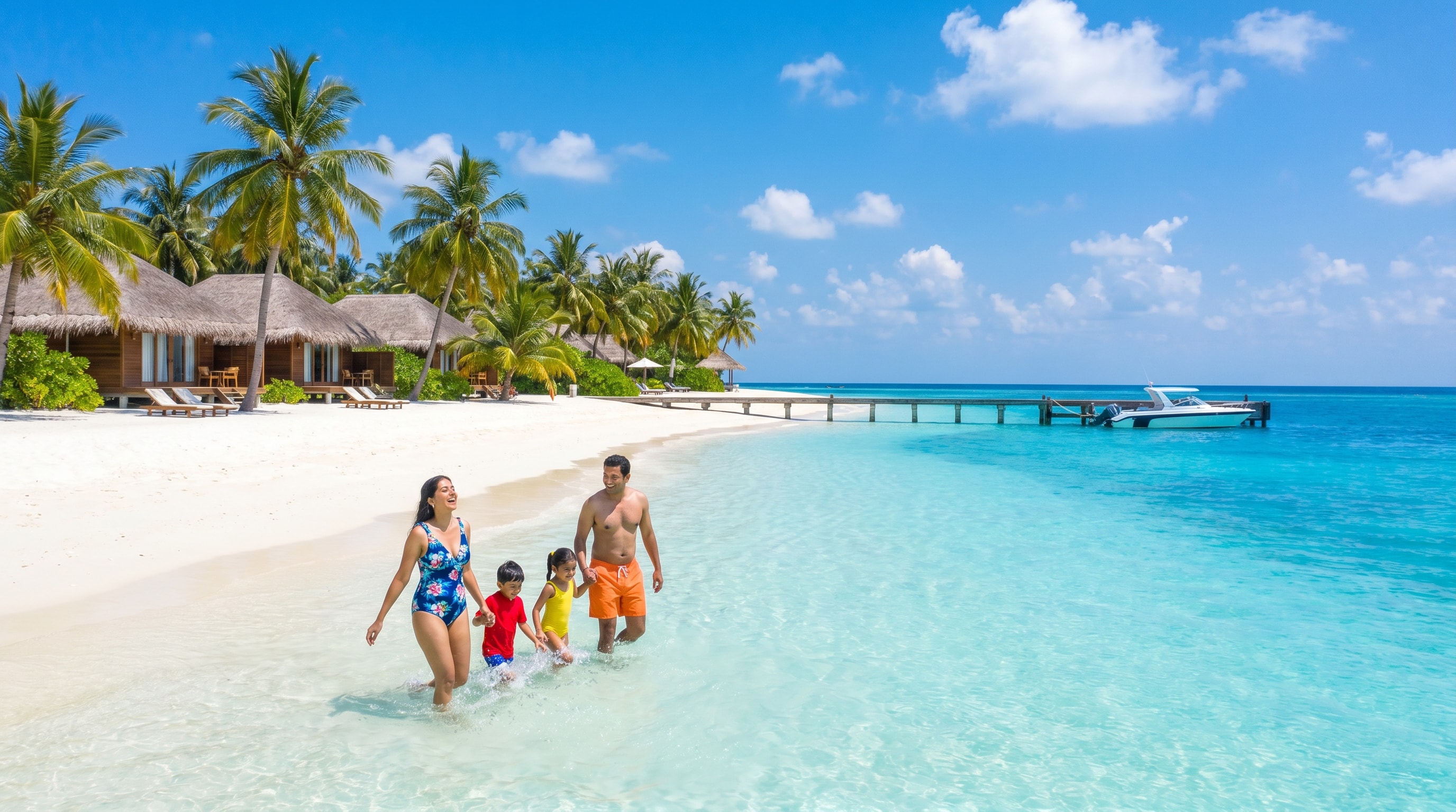 Maldives Family Package - 4 Nights 5 Days All-Inclusive Island Resort